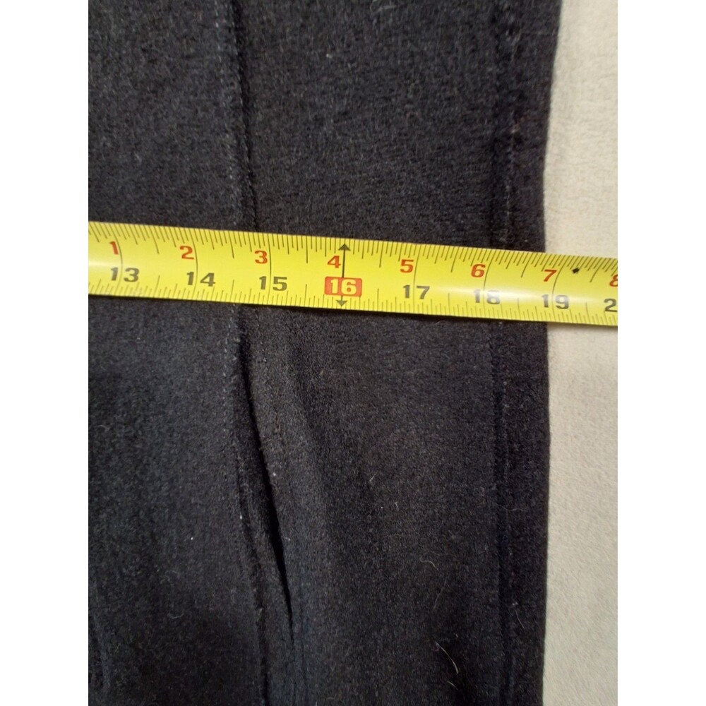 Pendleton Women's Wool Vest Duster Black Sleeveless Coat Size M - Picture 12 of 14